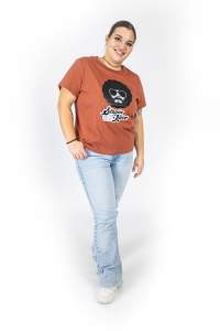 ASBÖ T-Shirt Stayin´Alive - Damen in Heritage Brown