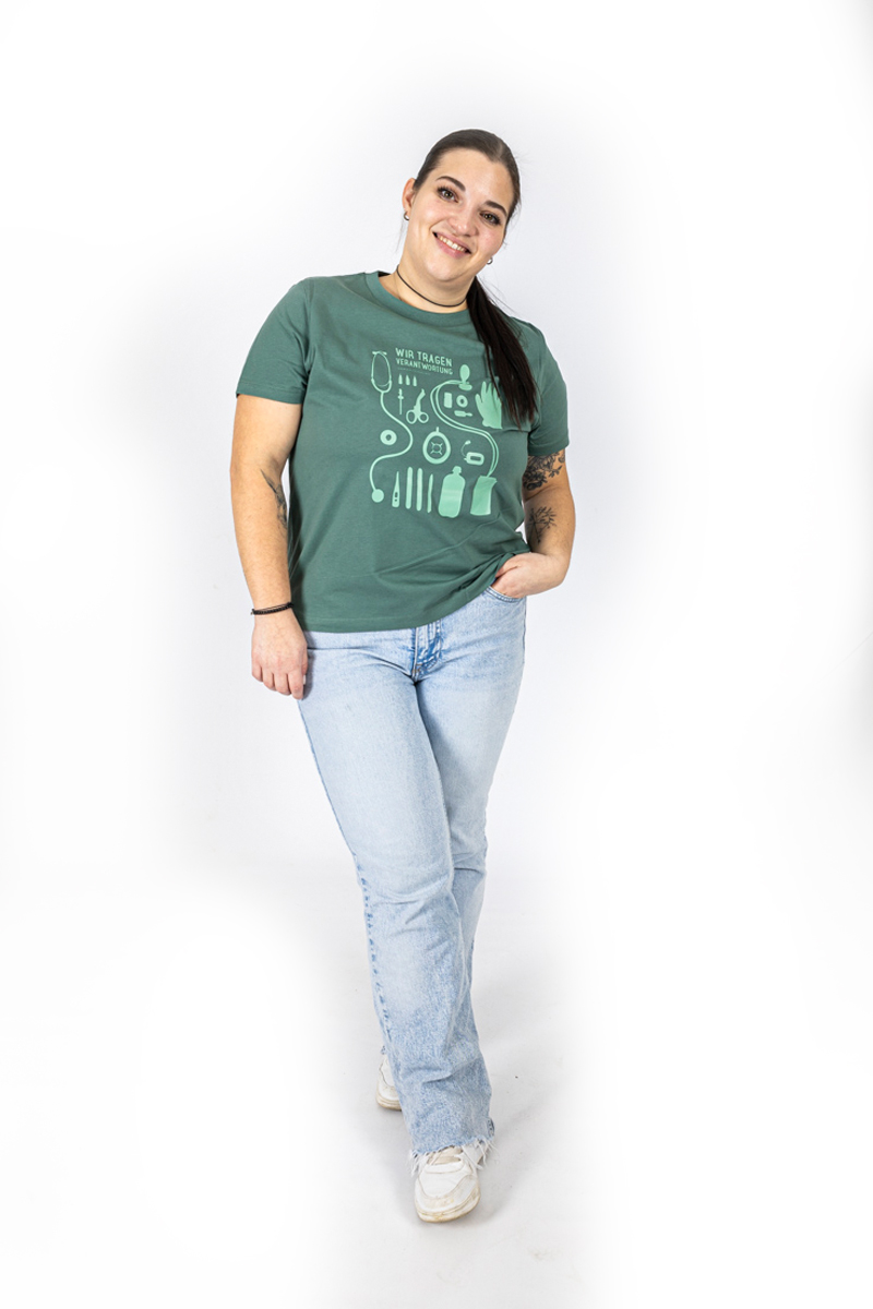 ASB&Ouml; T-Shirt "Verantwortung" Damen